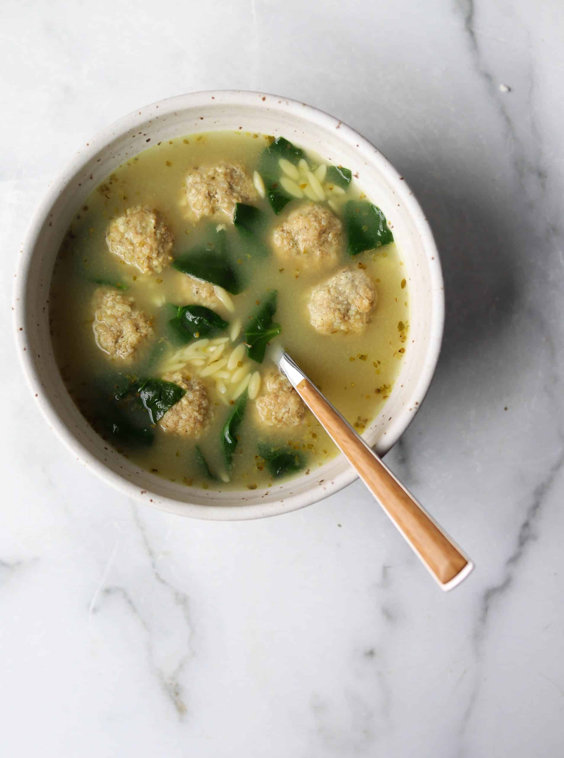 BEST Italian Wedding Soup (Make ahead, freezer instructions, tips