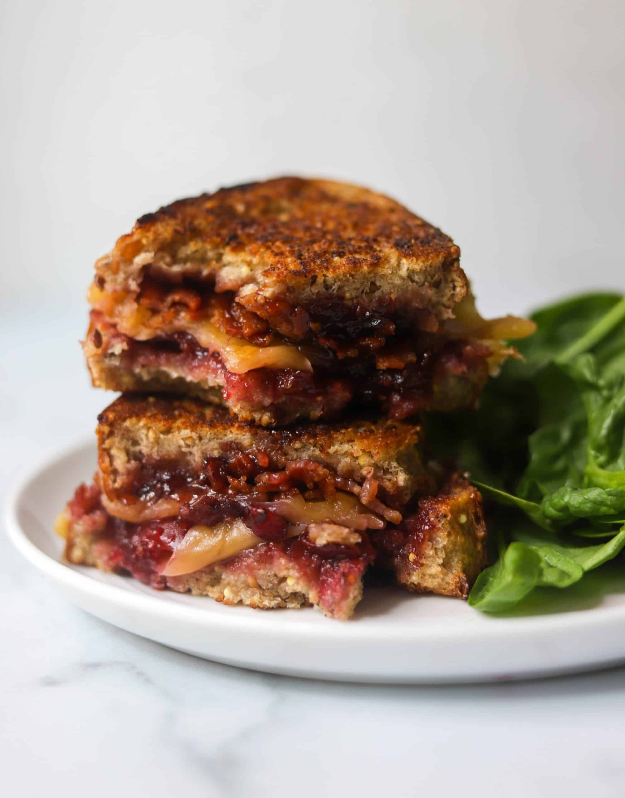 Cherry Bacon Grilled Cheese