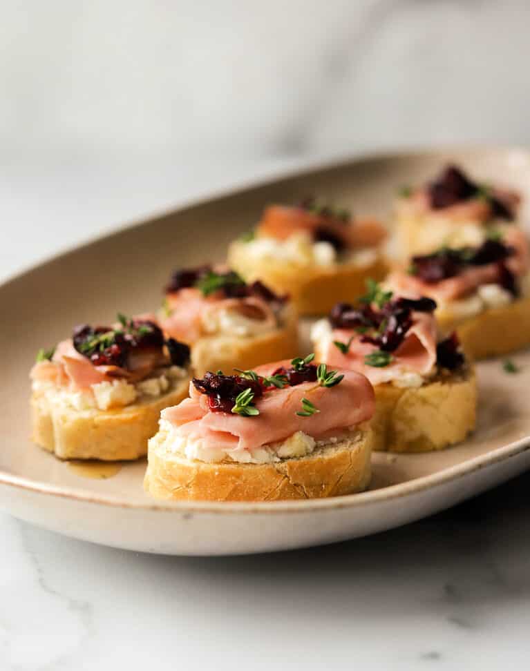 Goat Cheese Crostini