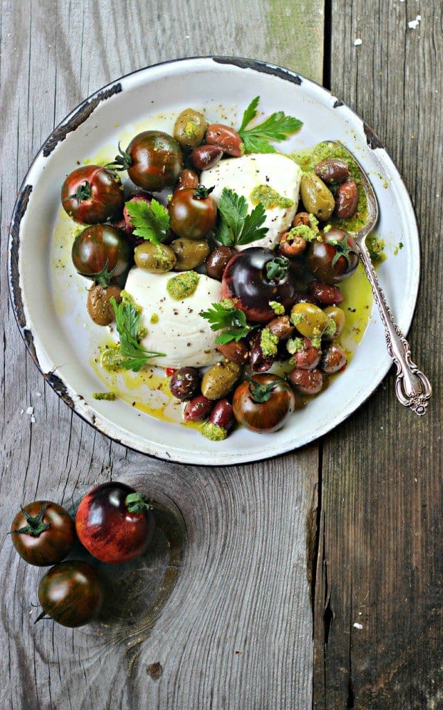 Caprese Olive Salad