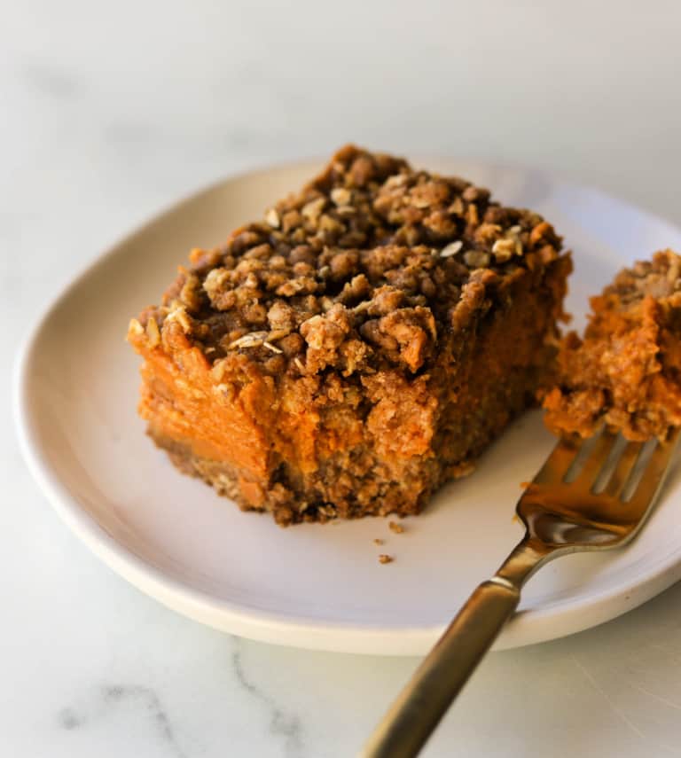 Pumpkin Crumb Bars
