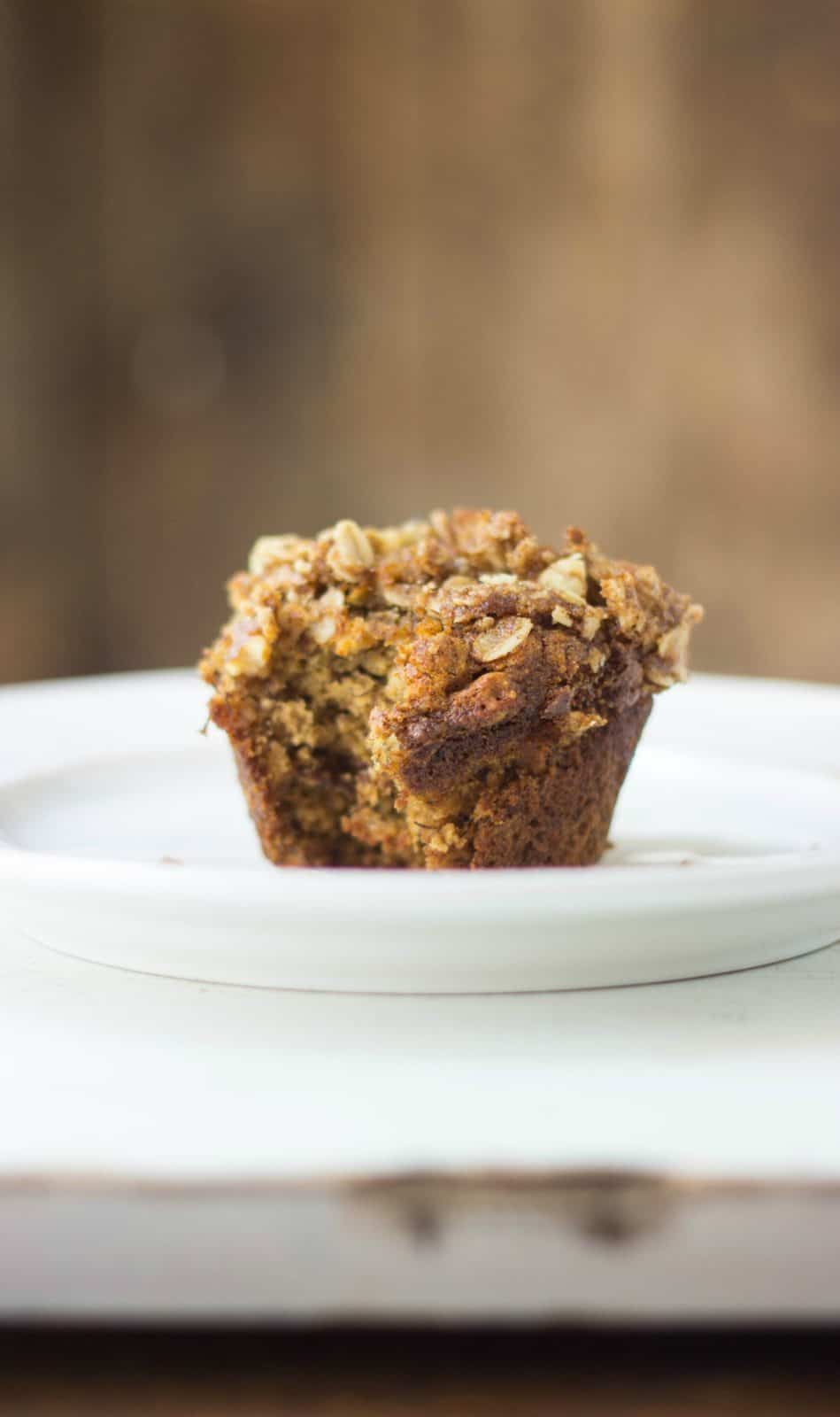 Banana crunch muffins as one of the six ways to use up ripe bananas. 