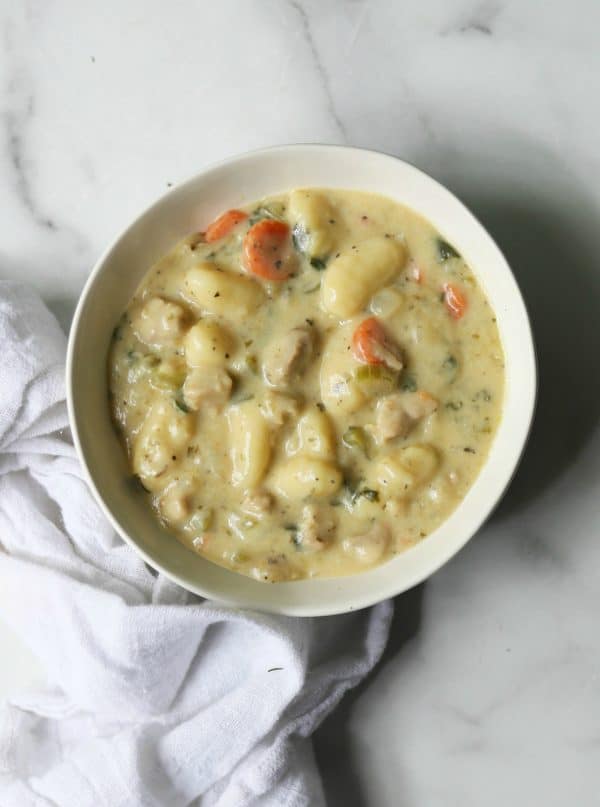 Chicken Gnocchi Soup - The Healthy Epicurean