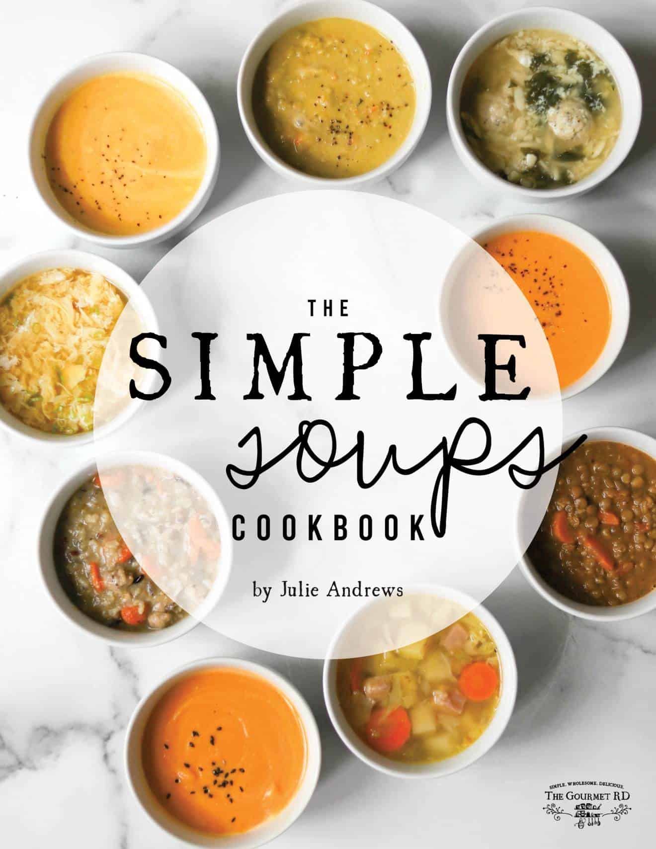 Simple Soups eCookbook cover page