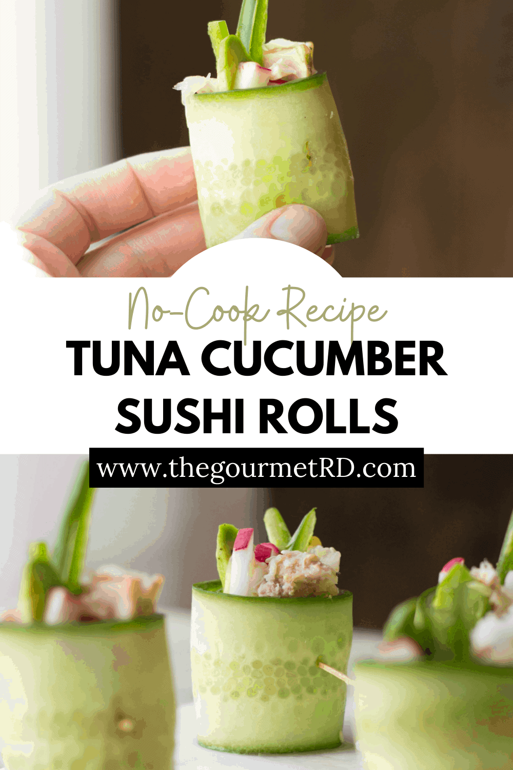 Tuna Cucumber Sushi Rolls The Healthy Epicurean