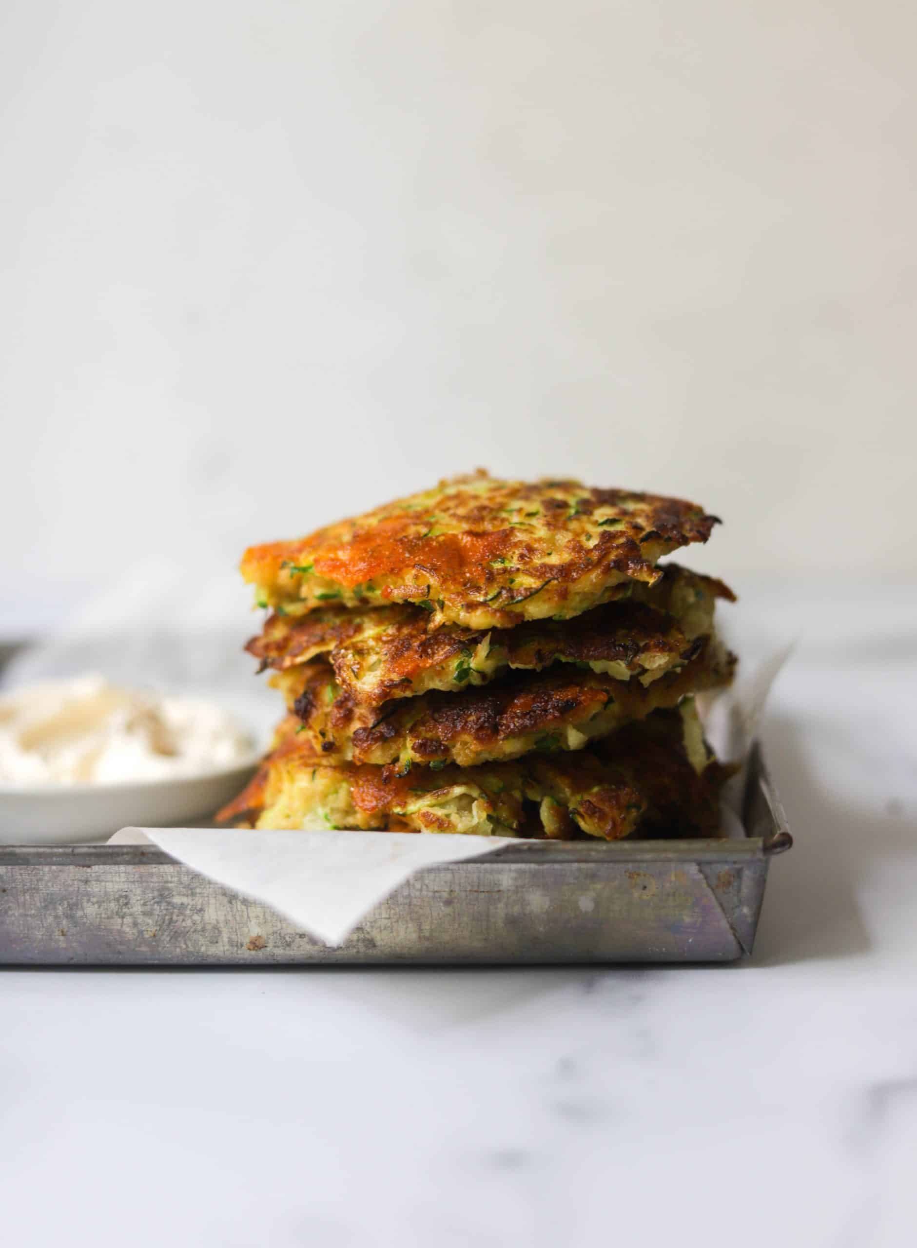 Crispy Zucchini Fritters