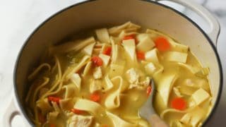 Old-Fashioned Chicken Noodle Soup - The Healthy Epicurean