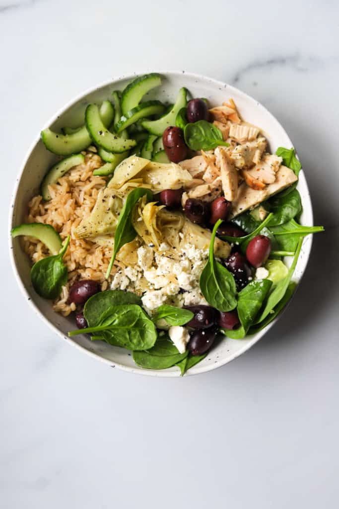 Greek Chicken Bowls - The Healthy Epicurean