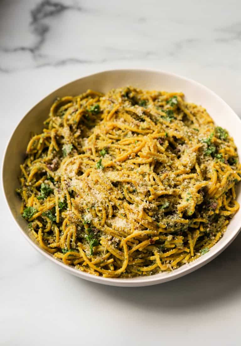Olive Pesto Pasta
