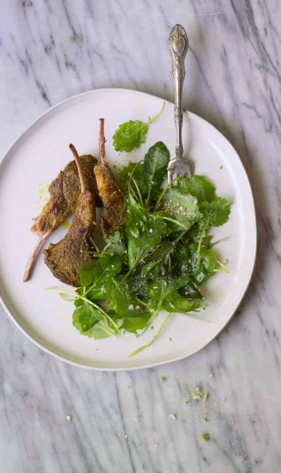 Moroccan Lamb Lollipops