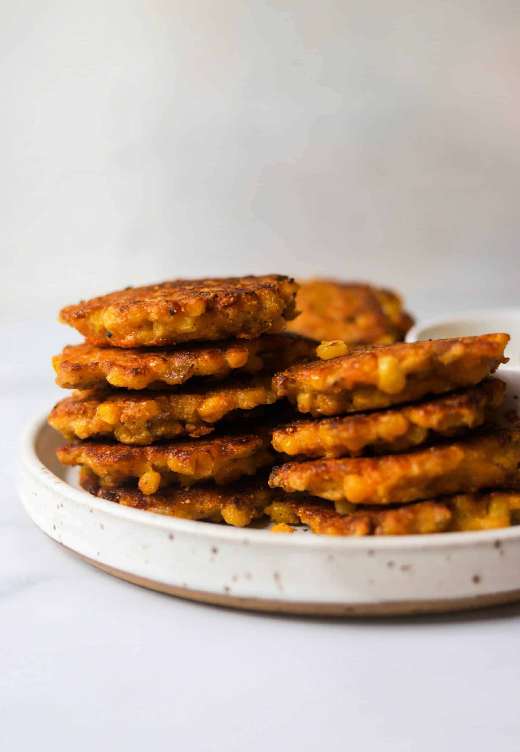 bacon and corn fritters