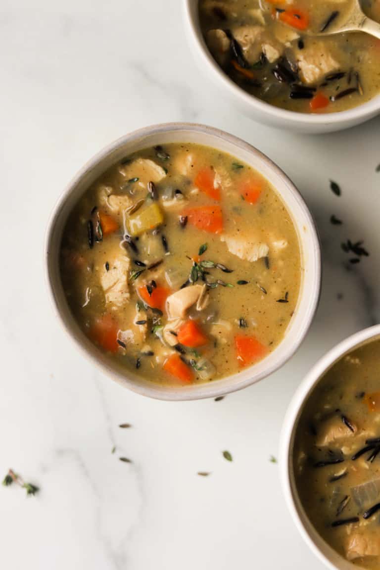 Creamy Chicken Wild Rice Soup