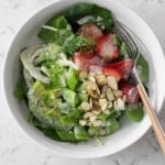 Spinach, Strawberry & Fennel Salad
