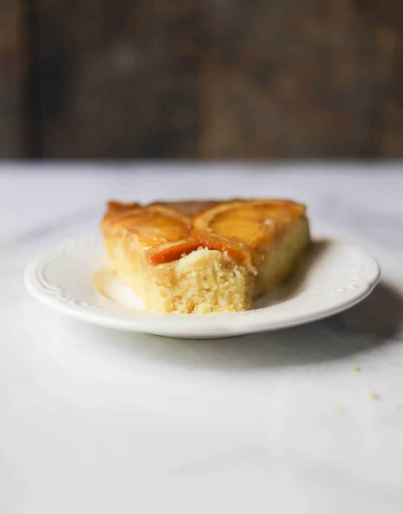 Cornmeal-Ricotta Upside-Down Cake