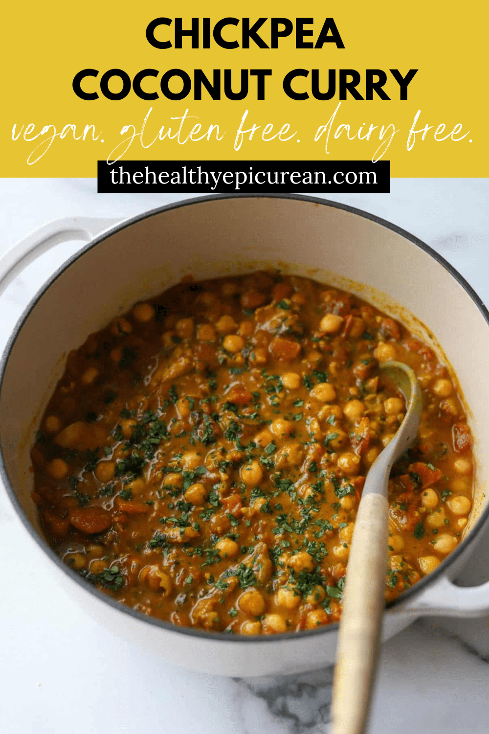 Chickpea and Spinach Curry (with video!) - The Healthy Epicurean