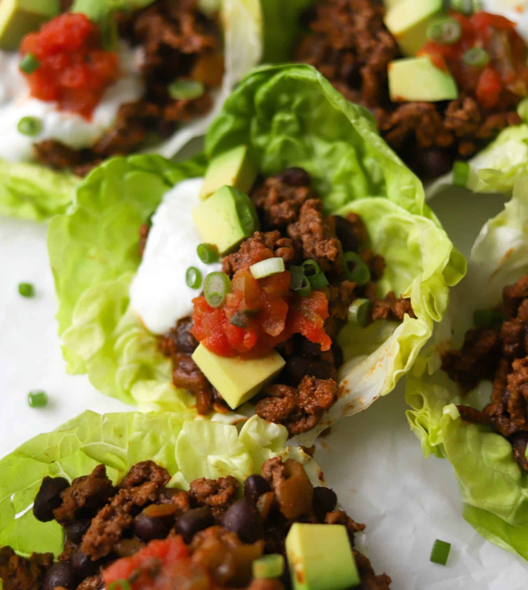 Taco Lettuce Cups - The Healthy Epicurean