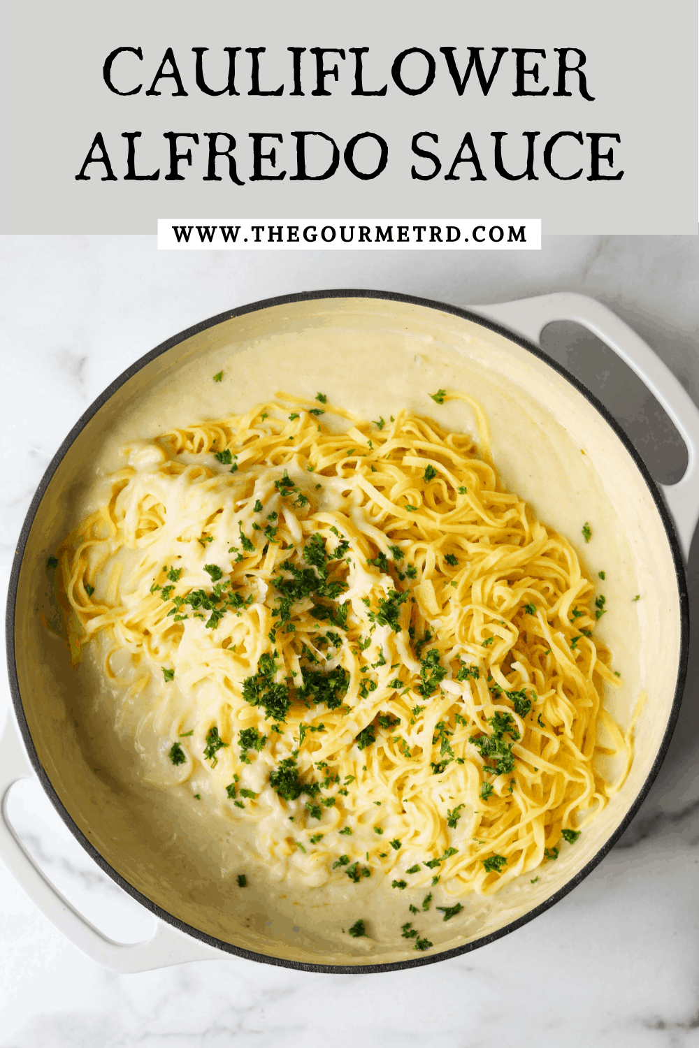 Cauliflower Alfredo Sauce The Healthy Epicurean