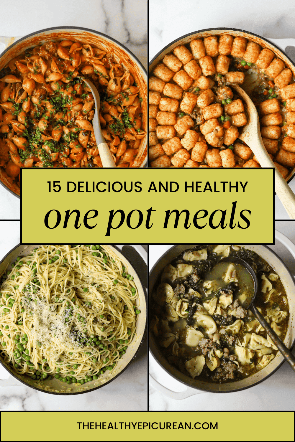 Healthy One Pot Meals The Healthy Epicurean