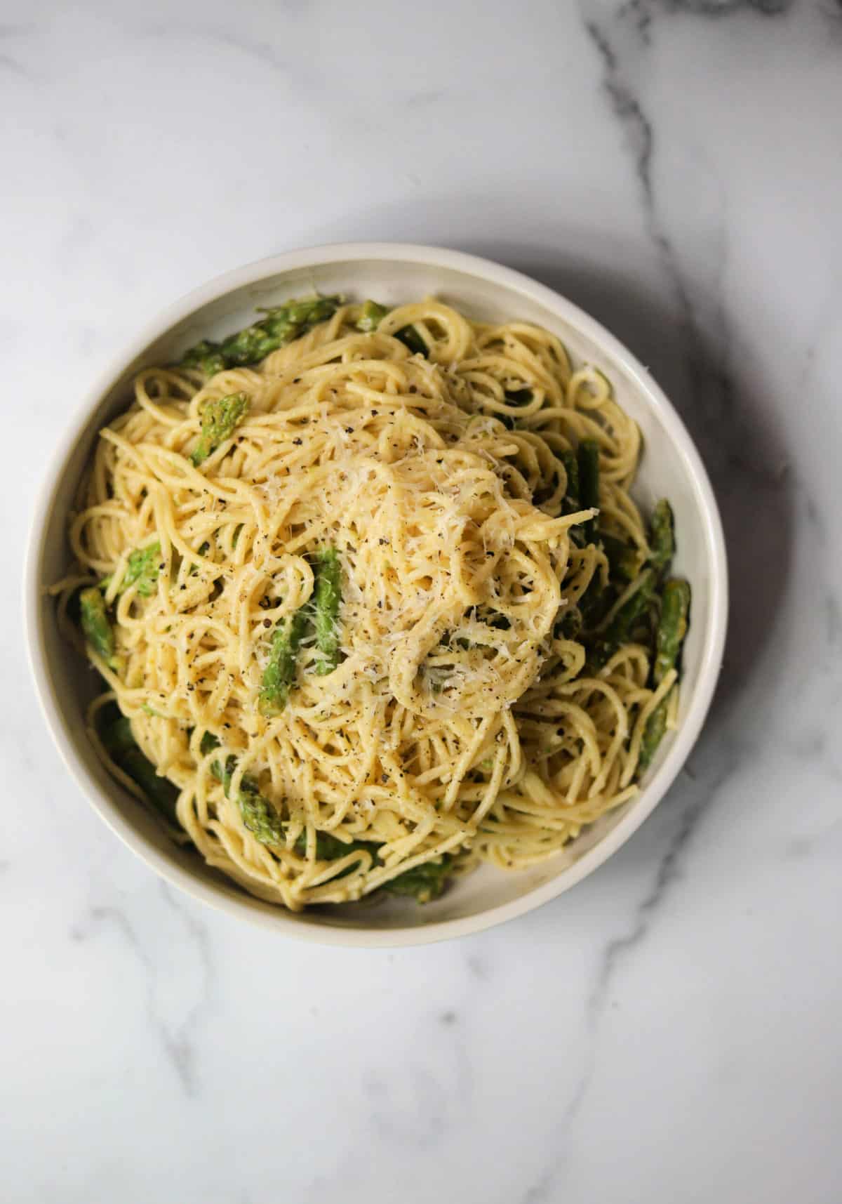 Lemon Asparagus Pasta - The Healthy Epicurean