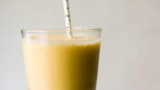 Banana Peach Smoothie - The Healthy Epicurean