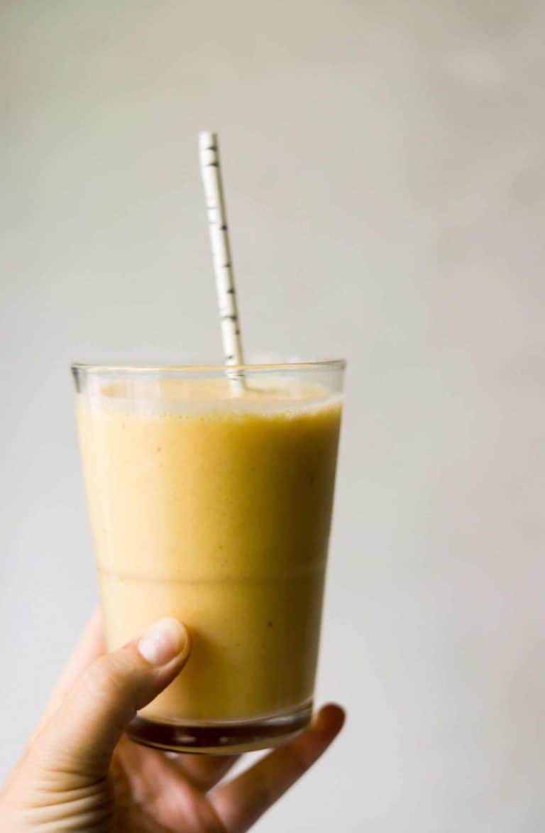 Banana Peach Smoothie