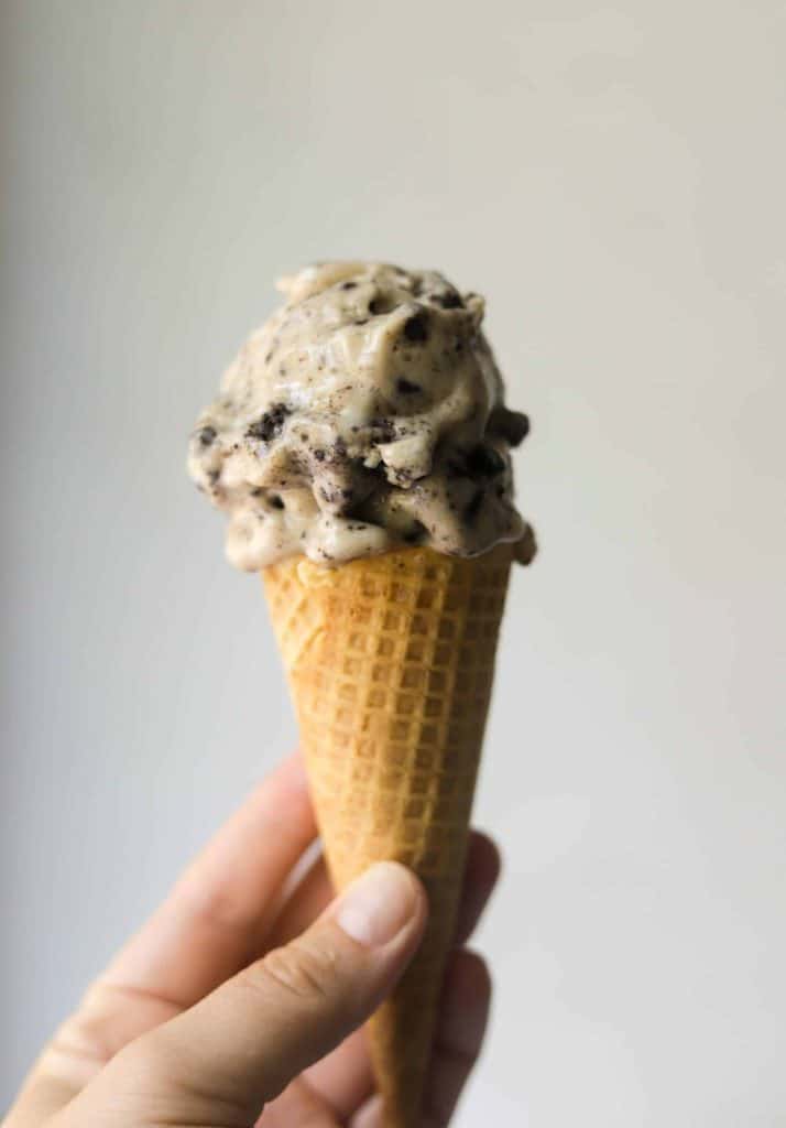 Cookies and Cream Nice Cream - The Healthy Epicurean