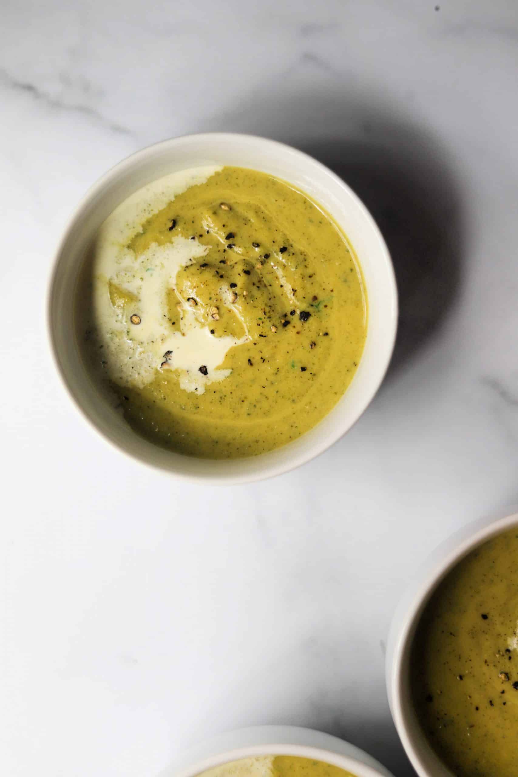 Spicy Zucchini Soup