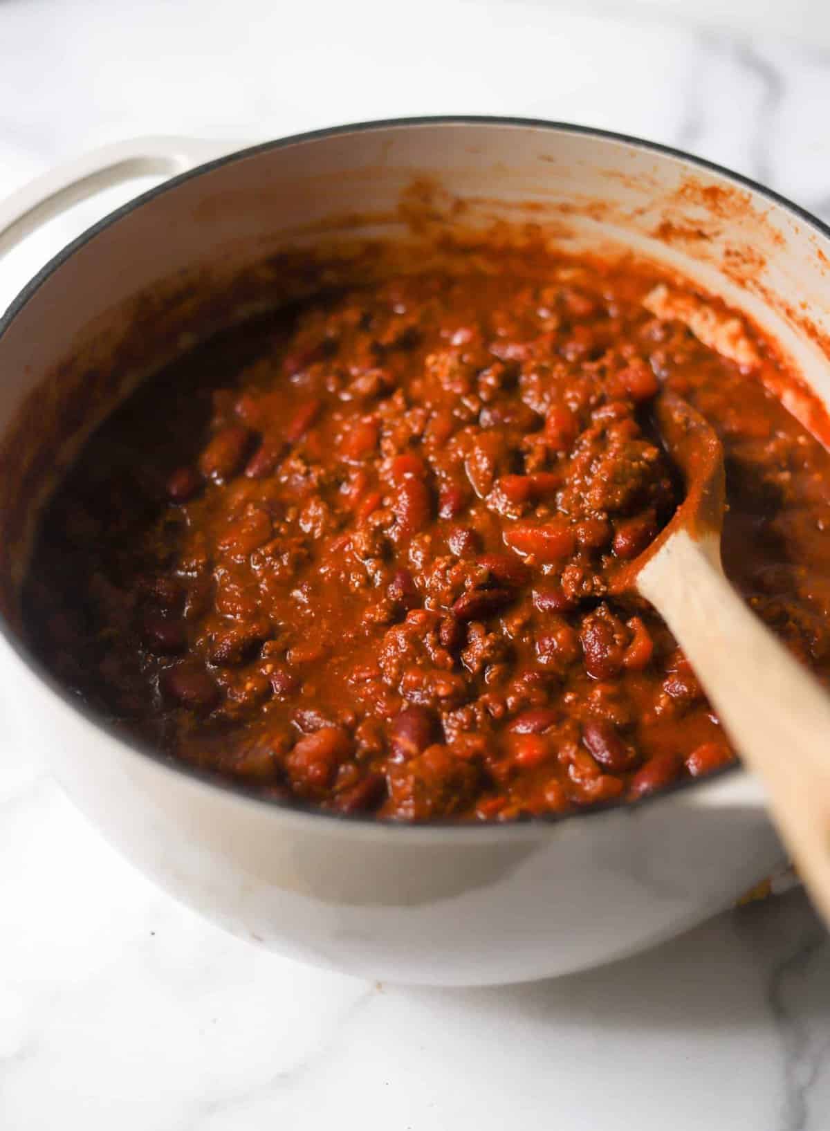 Classic Chili with Beef The Healthy Epicurean
