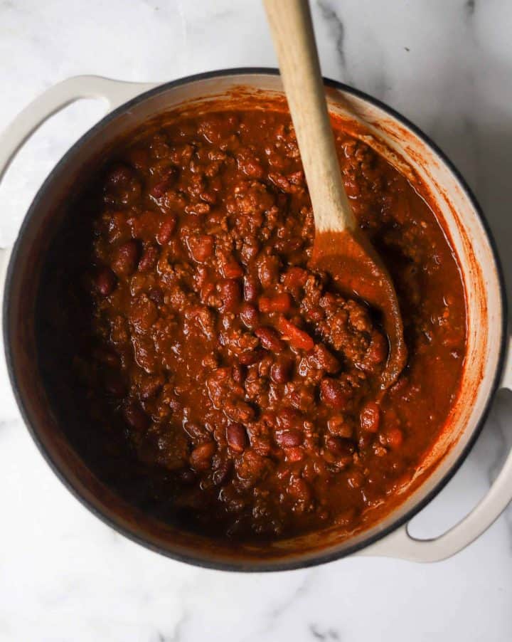 Classic Chili with Beef - The Healthy Epicurean