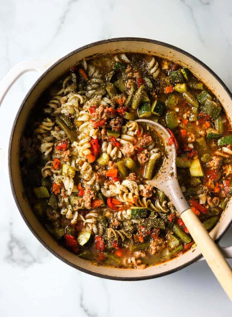Copycat Olive Garden Minestrone Soup