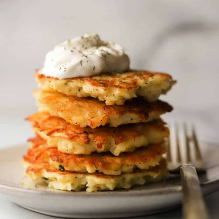 Crispy Hash Brown Patties - The Healthy Epicurean