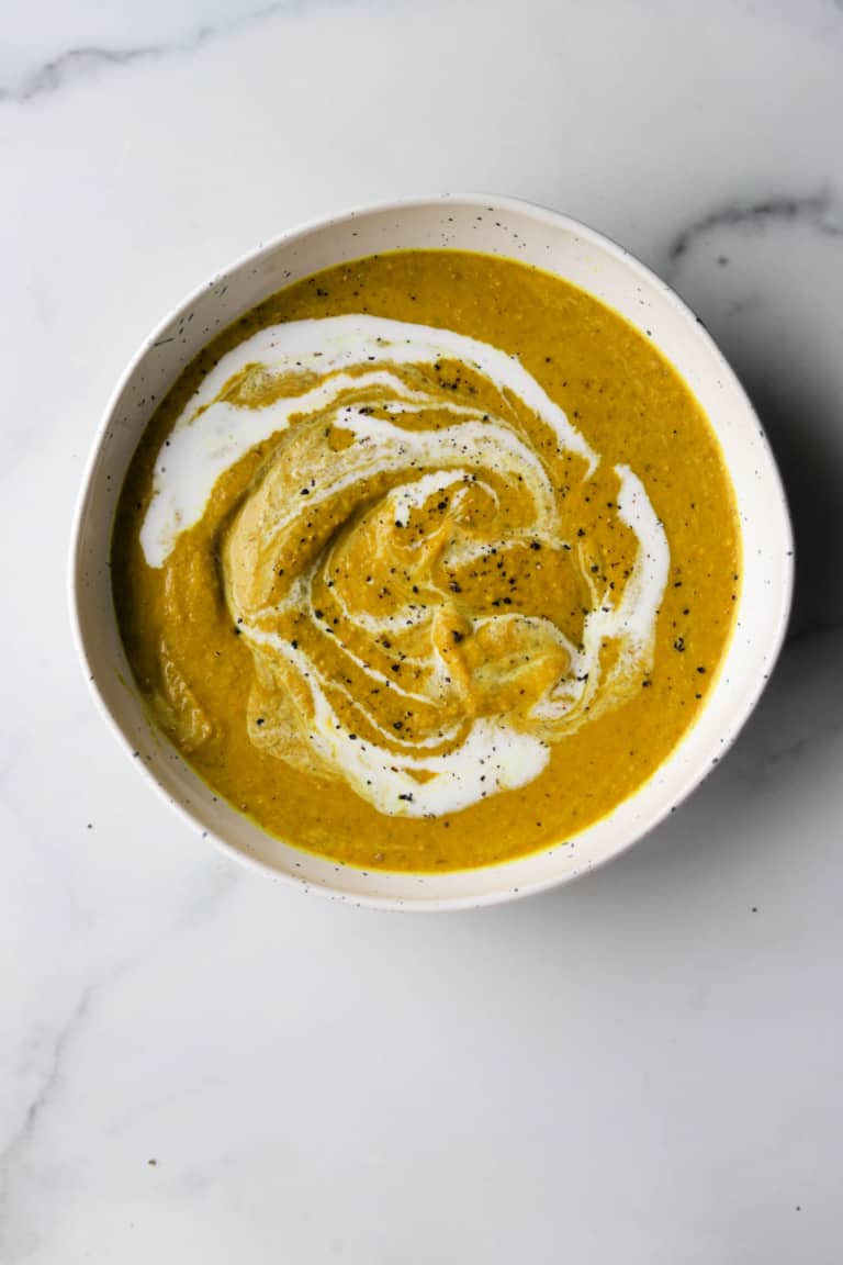 Squash Lentil Soup